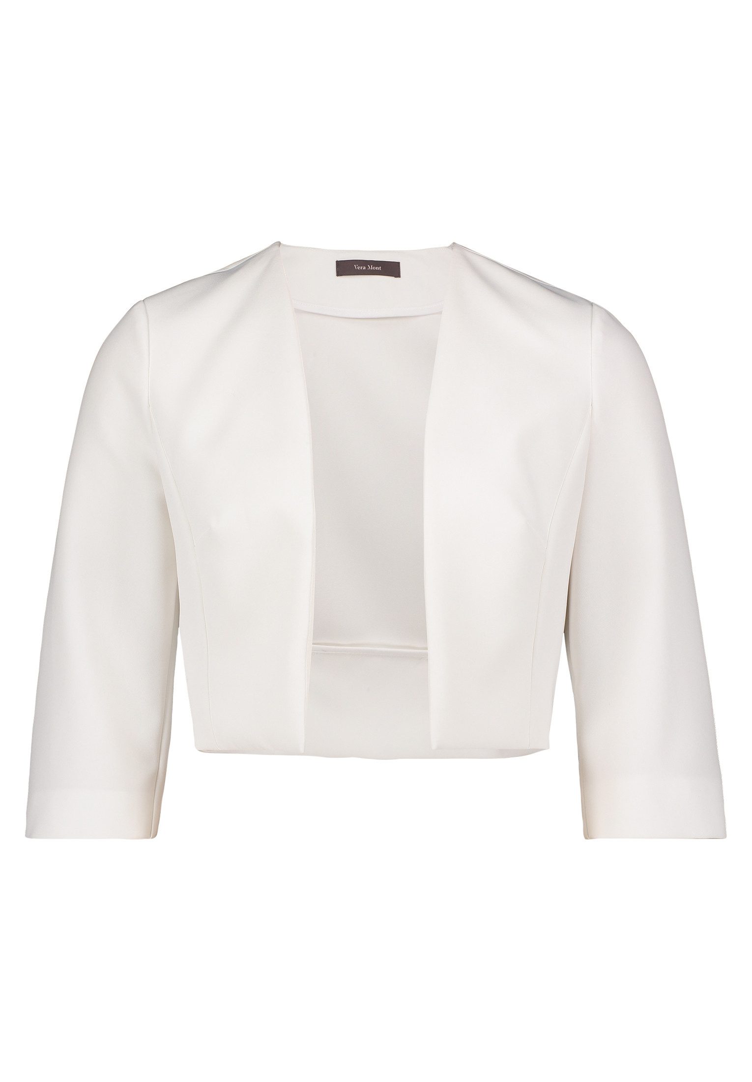 Vera Mont Bolerojacke "Vera Mont Damen Bolero-Jacke mit Kellerfalten" günstig online kaufen