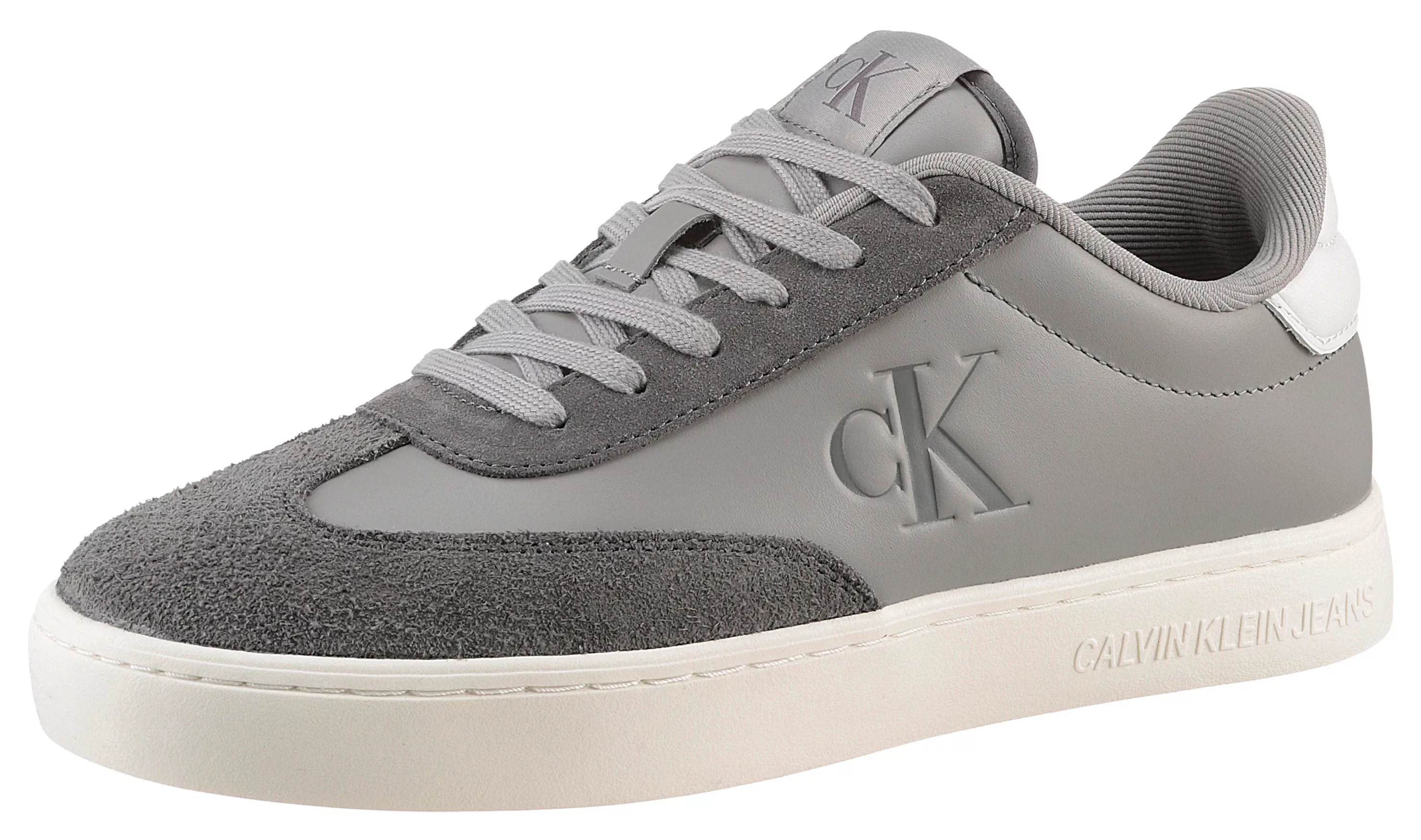 Calvin Klein Jeans Sneaker "CLASSIC CUPLOW LACEUP LTH FAD", Basket-Sneaker, günstig online kaufen