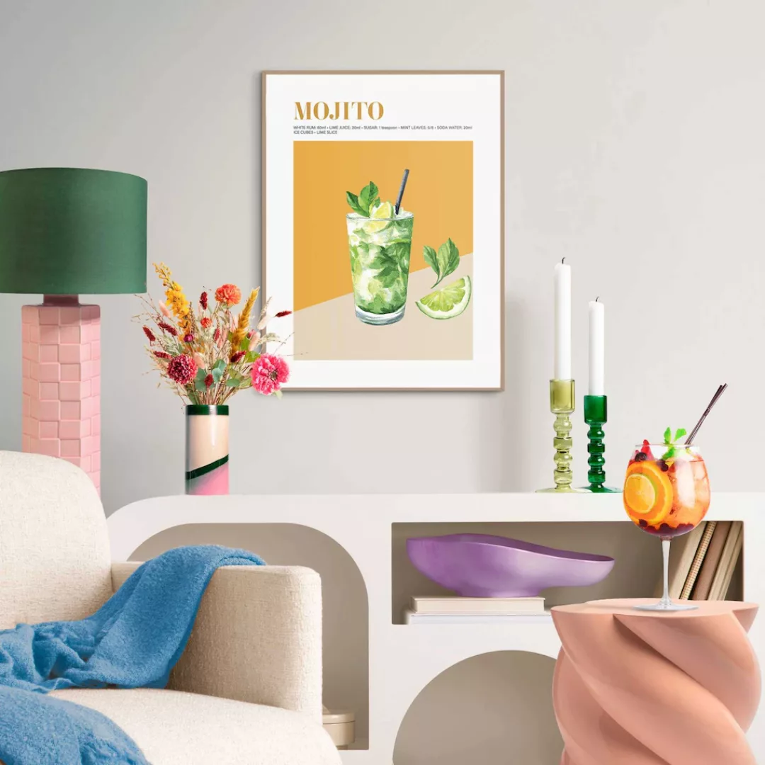 Reinders Poster "Mojito" günstig online kaufen