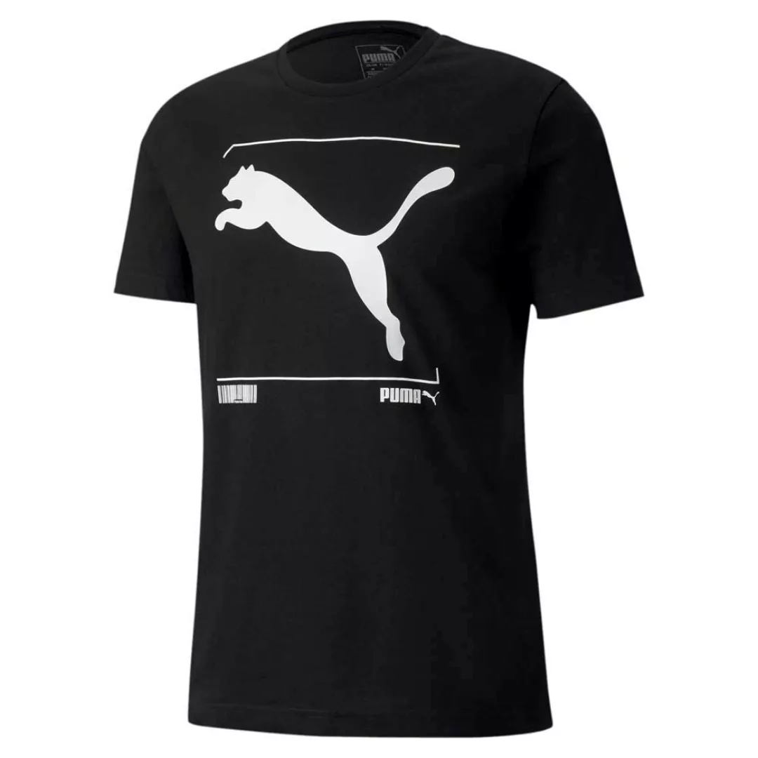 Puma Nu-tility Graphic Kurzarm T-shirt L Puma Black günstig online kaufen