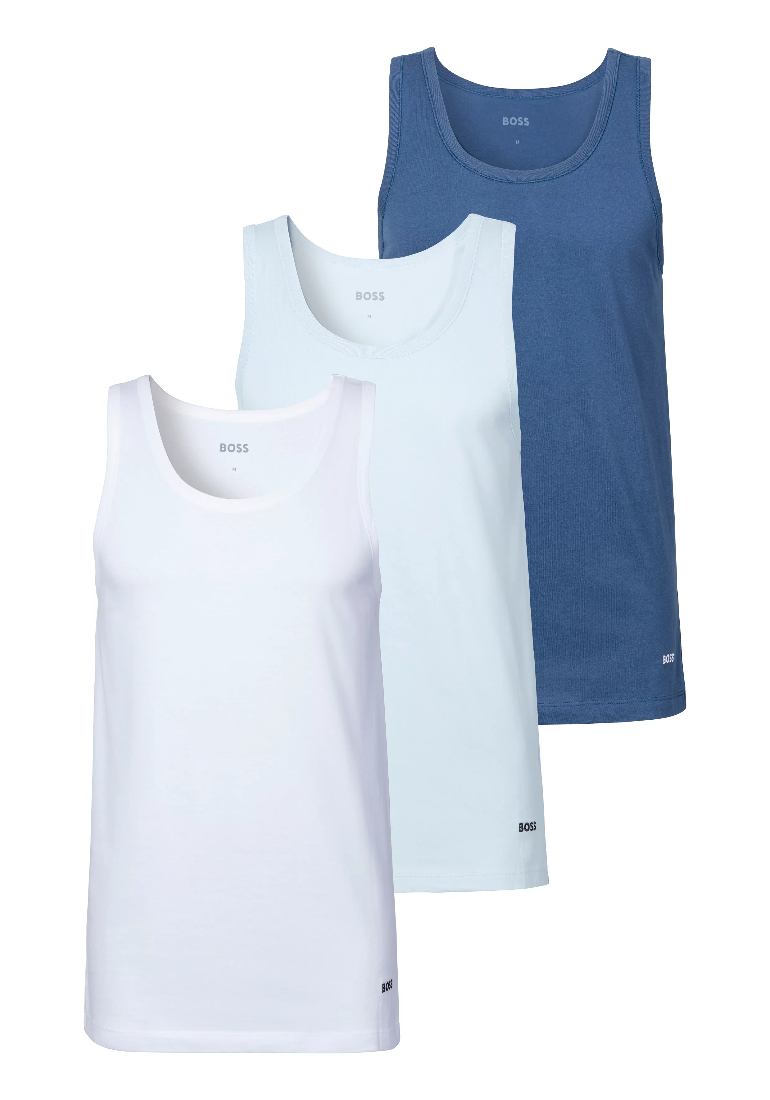 BOSS Tanktop "3P Classic", (3), mit Label günstig online kaufen