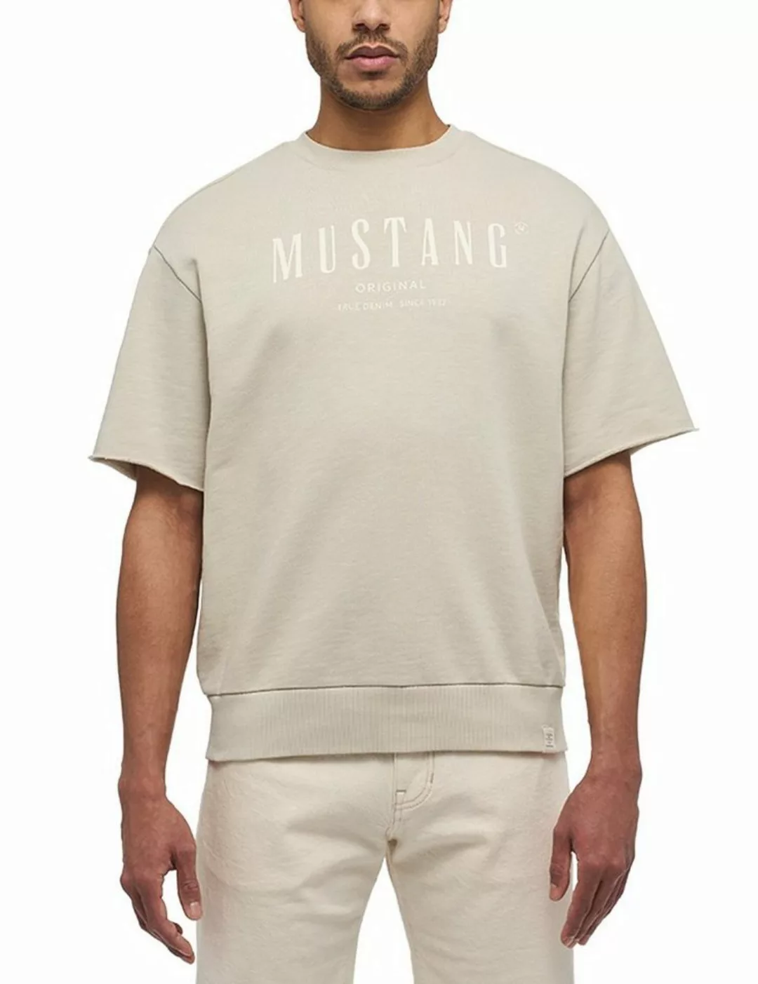 MUSTANG Sweatshirt "Style Ben Crewneck SSleeve" günstig online kaufen