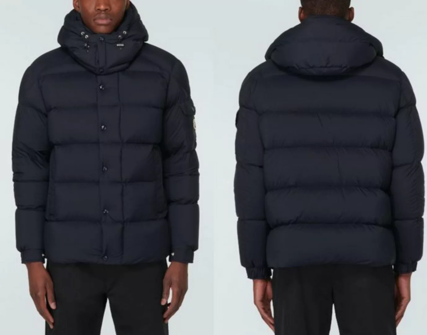 MONCLER Winterjacke MONCLER Vezere Down-Jacket Hooded Coat Mantel Daunen-Ja günstig online kaufen