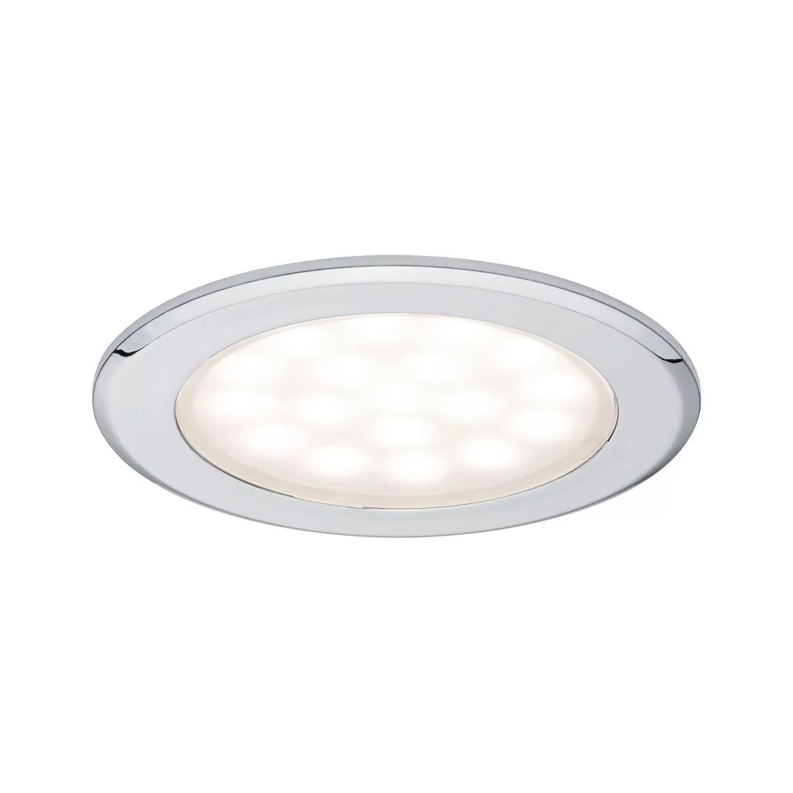 Paulmann "LED Möbeleinbauleuchten Spiegelschrank rund 65mm 2x2,5W 2x180lm 2 günstig online kaufen