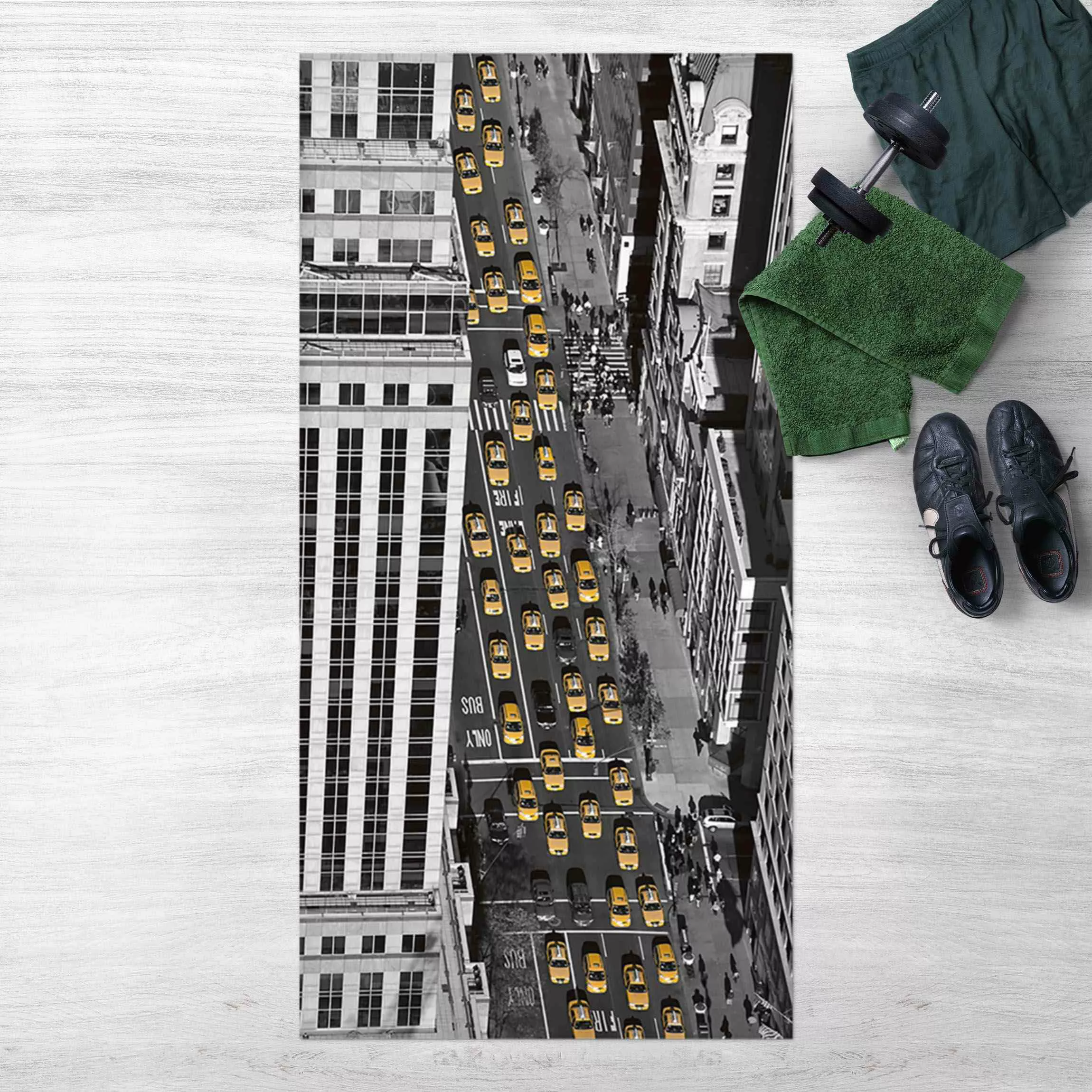 Vinyl-Teppich Taxiverkehr in Manhattan günstig online kaufen