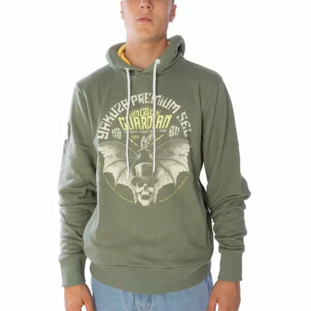 Yakuza Premium Hoodie Hoodie Yakuza YPH3524, G S, F olive (1-tlg) günstig online kaufen