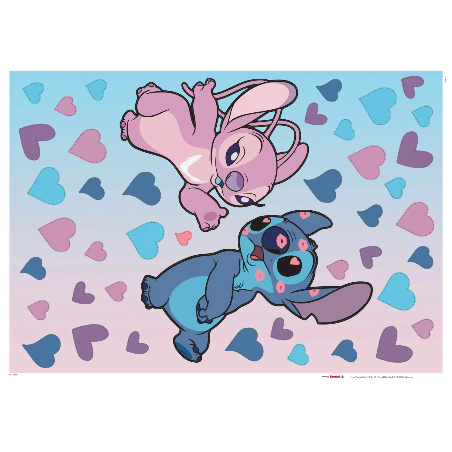 Komar Deko-Sticker Stitch in Love günstig online kaufen