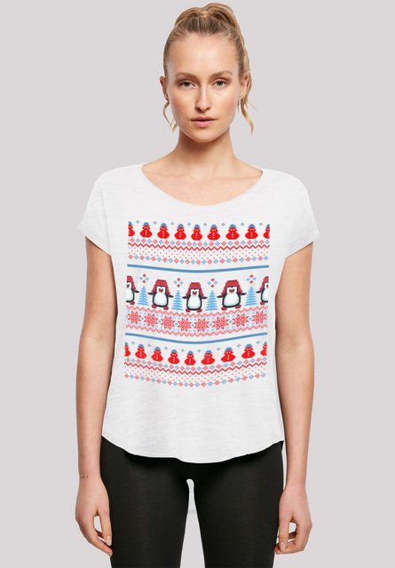 F4NT4STIC T-Shirt "Christmas Pinguin Muster", Print günstig online kaufen