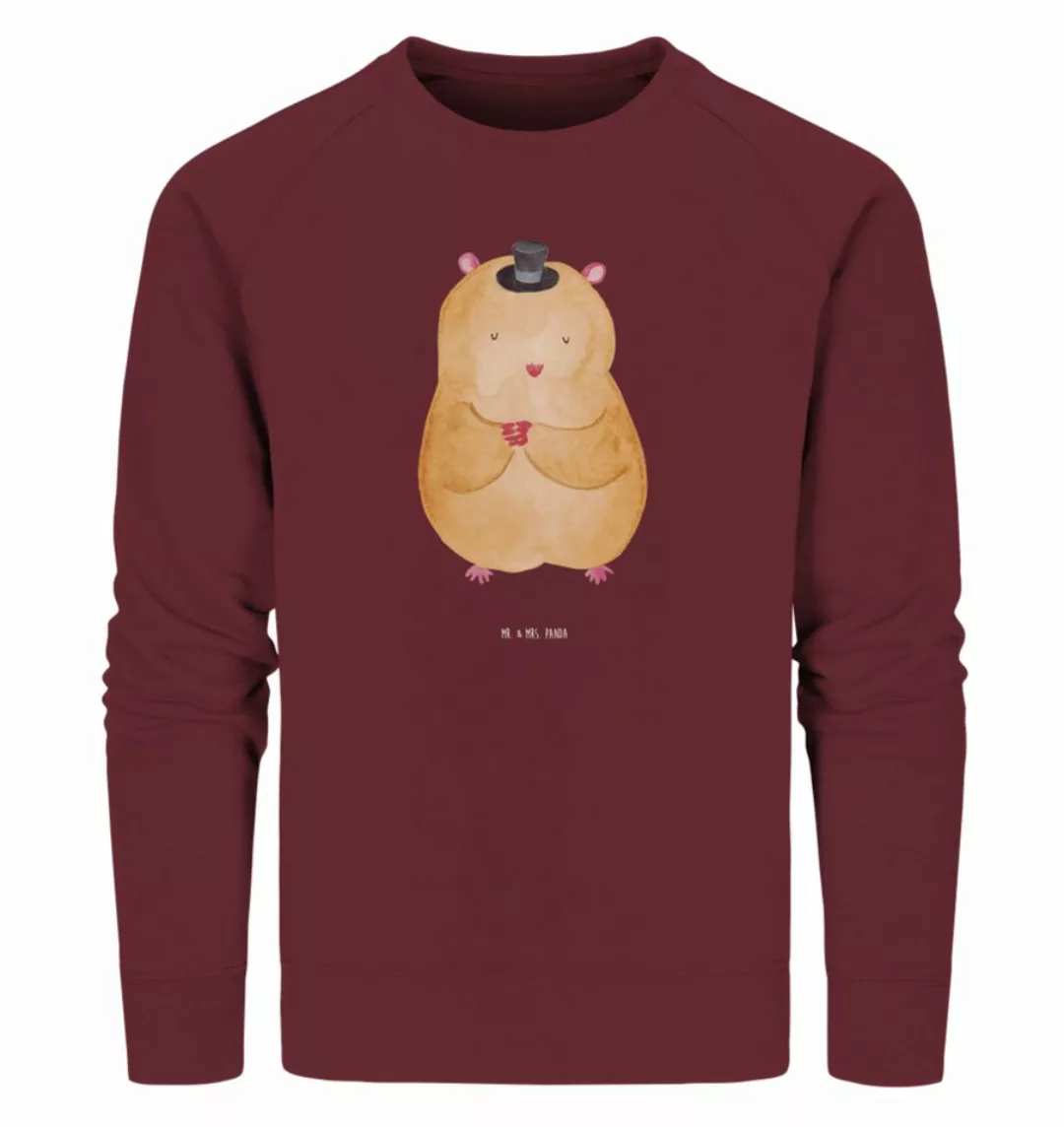 Mr. & Mrs. Panda Longpullover Größe M Hamster Hut - Burgundy - Geschenk, Pu günstig online kaufen