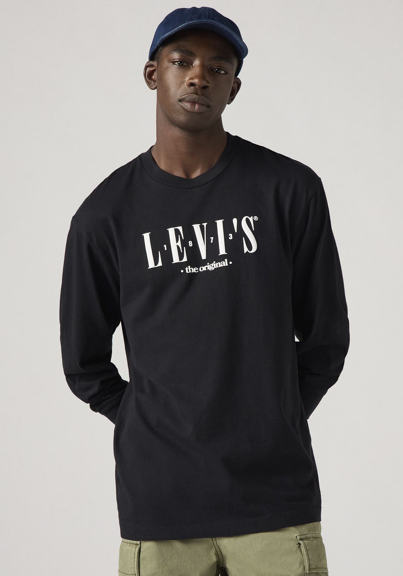 Levis Langarmshirt, mit Logoschriftzug günstig online kaufen