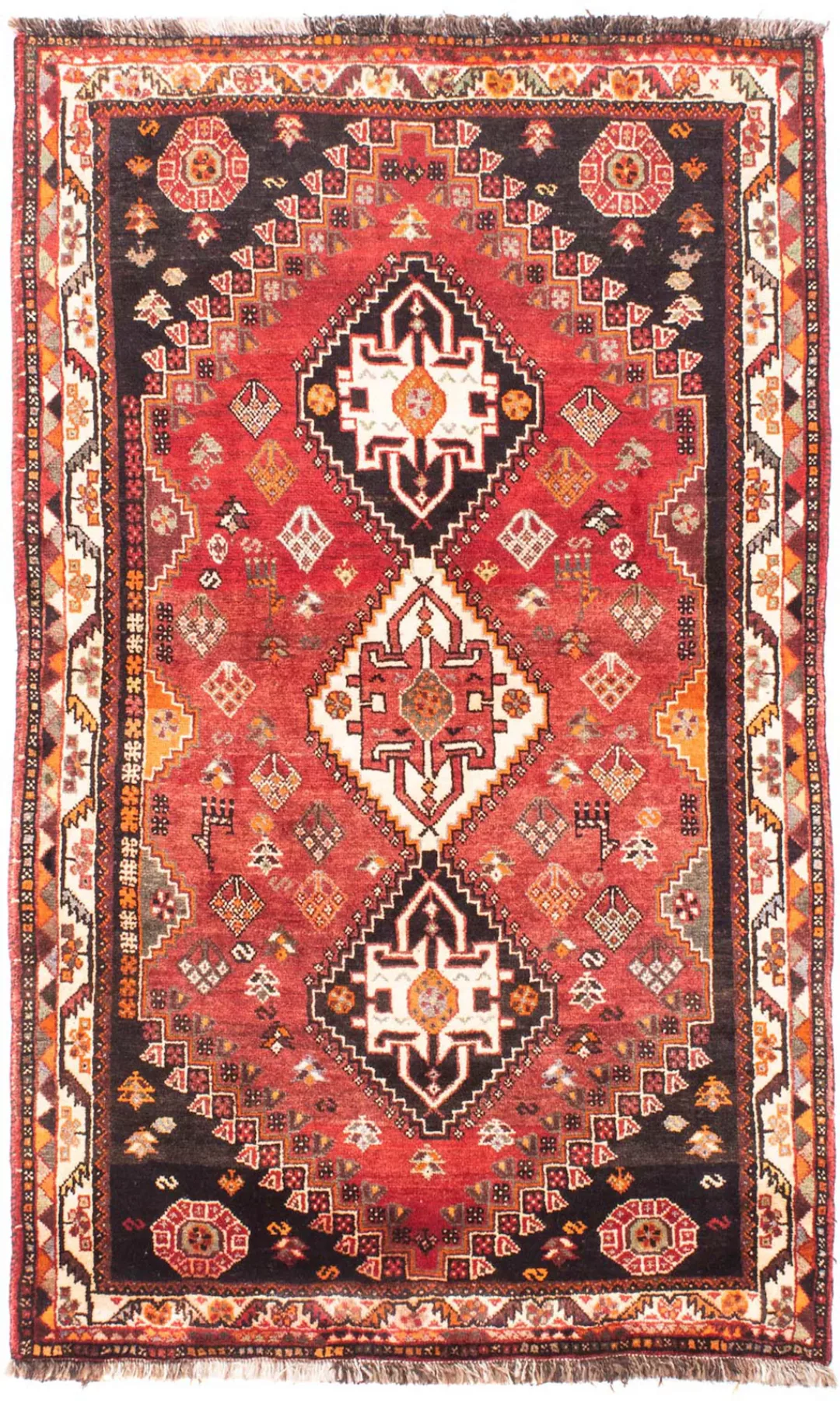 morgenland Orientteppich »Perser - Nomadic - 176 x 107 cm - dunkelrot«, rec günstig online kaufen