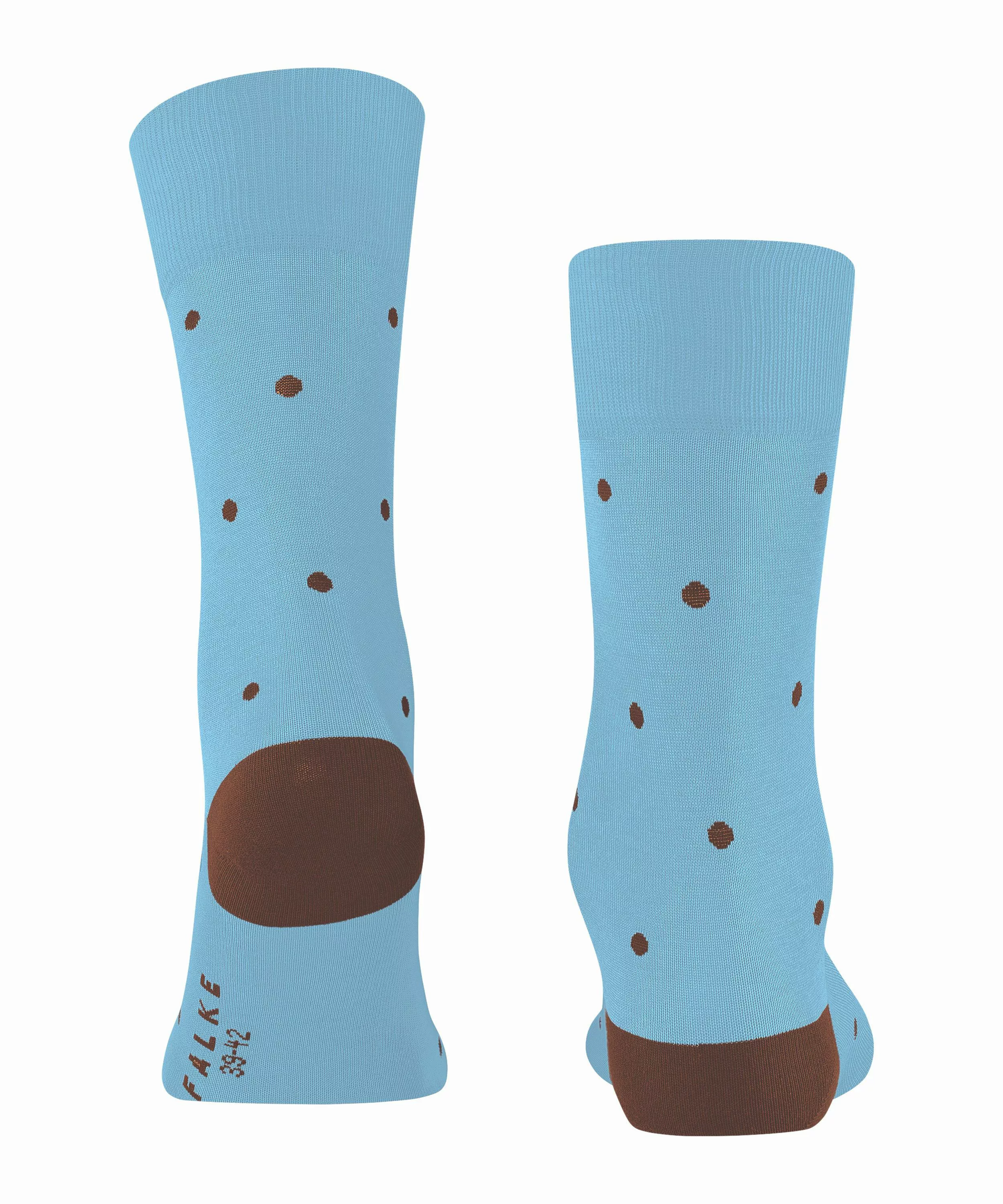 FALKE Dot Herren Socken, 43-46, Blau, Punkte, Baumwolle, 13269-678803 günstig online kaufen