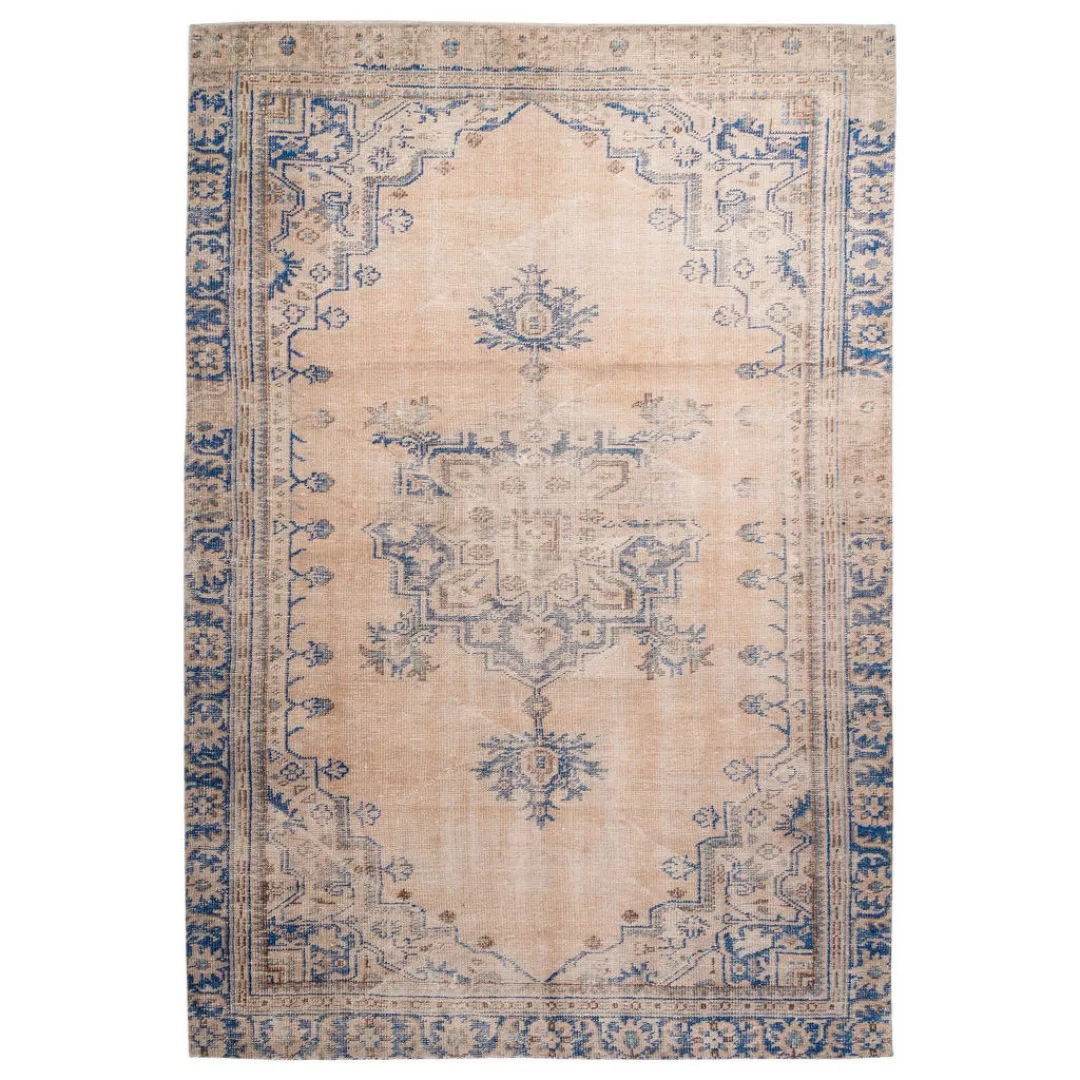 360Living Teppich Vintage blau B/L: ca. 200x290 cm günstig online kaufen