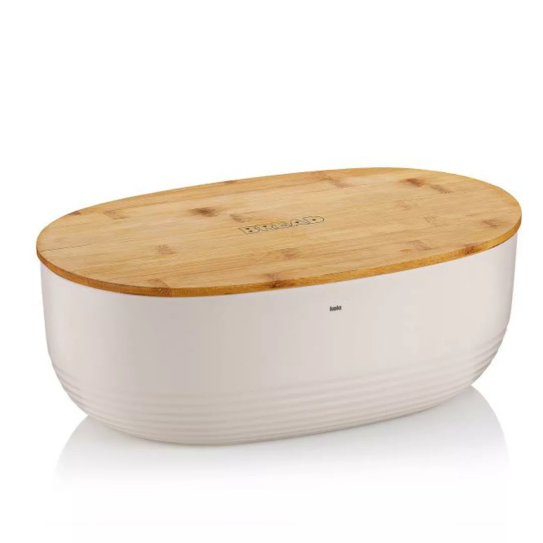 NAMUR Brotkasten beige ca. 37,5 x 23 cm von Kela 12061 günstig online kaufen