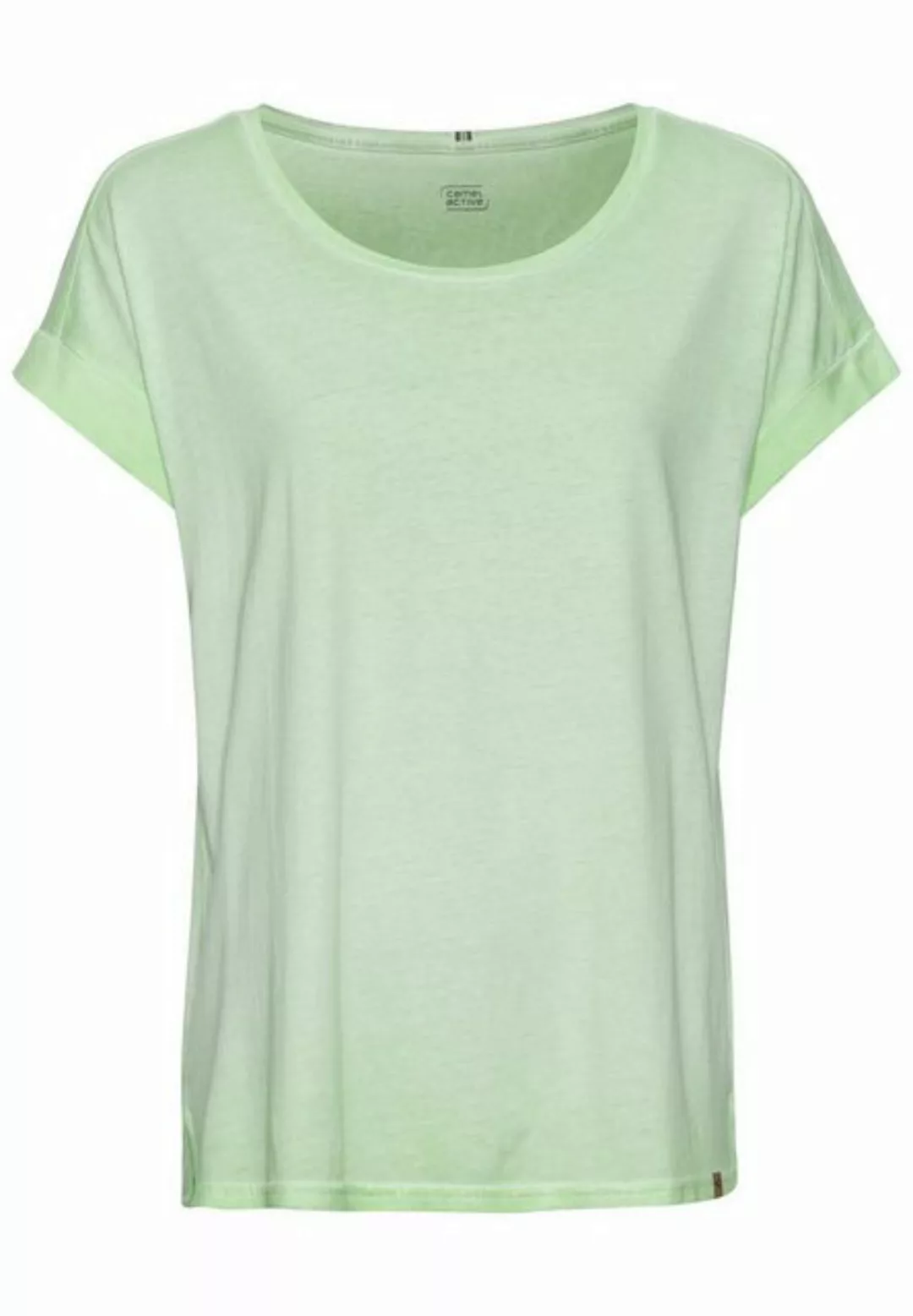 camel active T-Shirt aus softem Modal-Baumwollmix günstig online kaufen