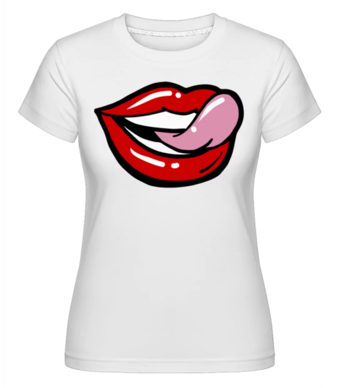 Red Lips · Shirtinator Frauen T-Shirt günstig online kaufen