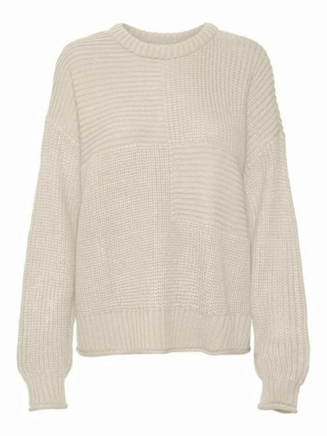 Vero Moda Strickpullover VMTHUNDER LS O-NECK LONG PULLOVER GA BF günstig online kaufen