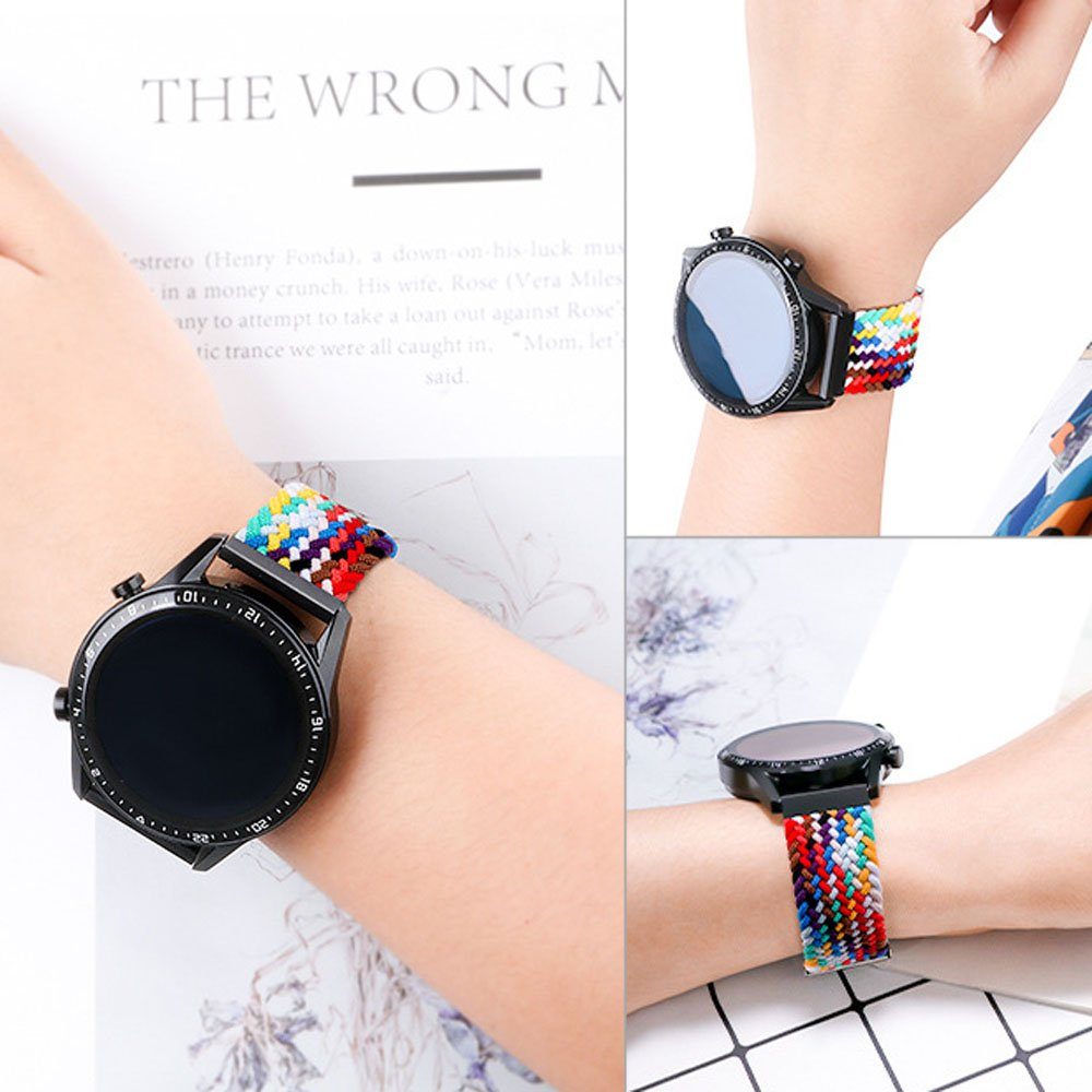 Sunicol Uhrenarmband 20mm/ 22mm, verstellbar, Nylon günstig online kaufen