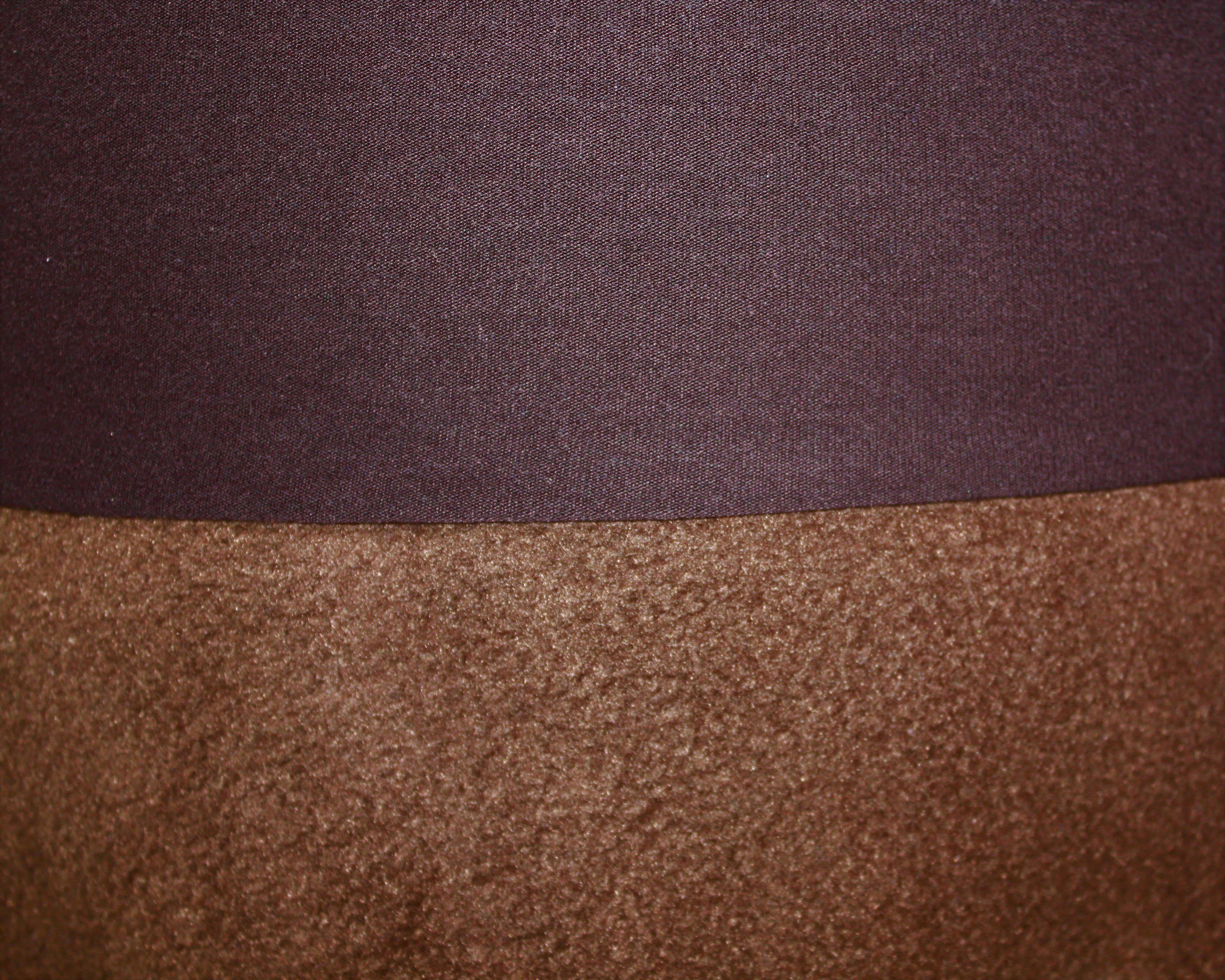 dunkle design A-Linien-Rock Fleece 57cm elastischer günstig online kaufen