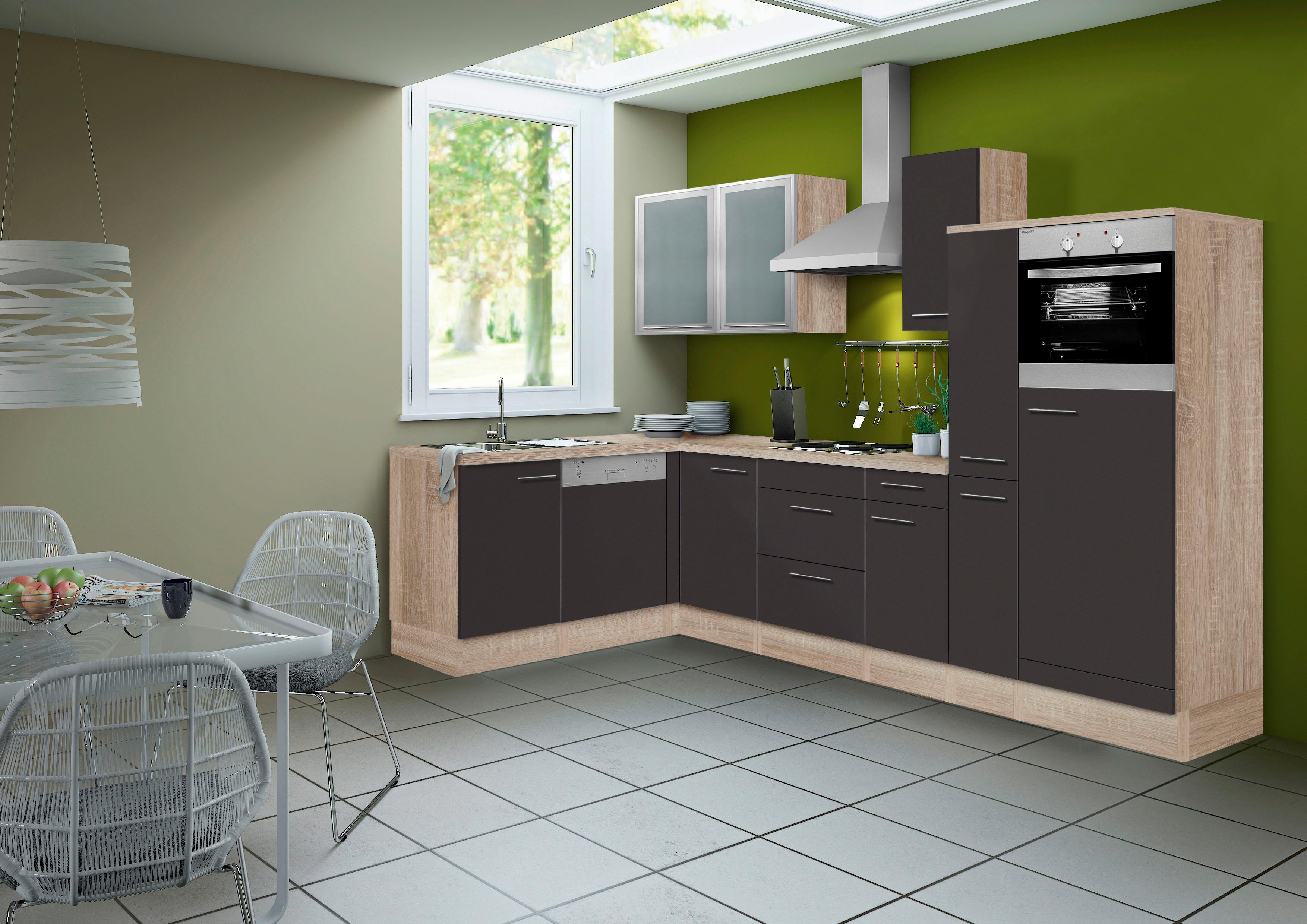 OPTIFIT Winkelküche "Kalmar", Stellbreite 300x175 cm, wahlweise mit E-Gerät günstig online kaufen