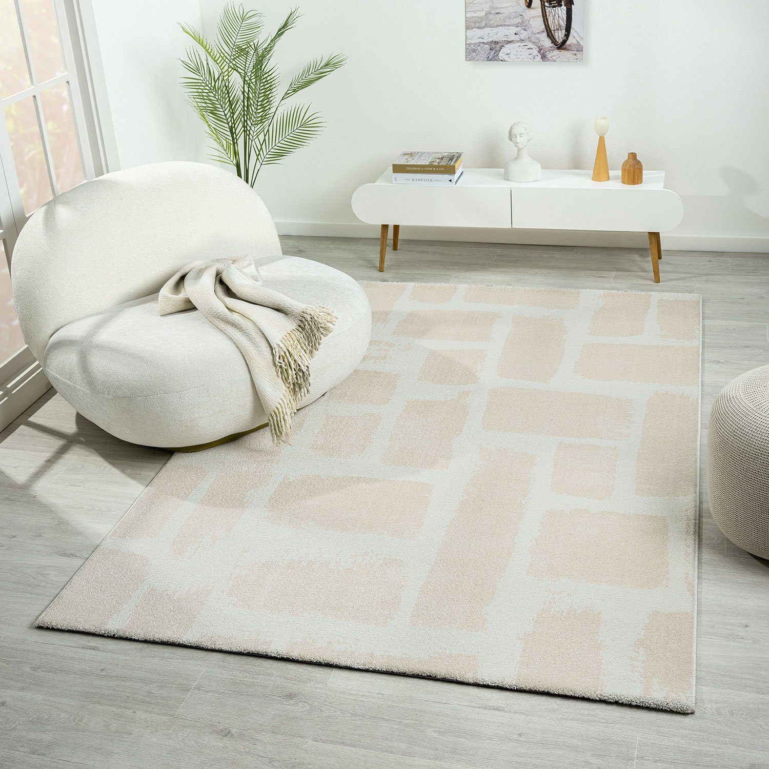 Vimoda Teppich Teppich Wohnzimmer Schlafzimmer Hochwertig günstig online kaufen