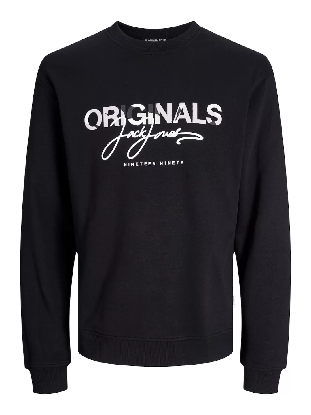 Jack & Jones Sweater JORARUBA AOP BRANDING SWEAT CREW NECK günstig online kaufen