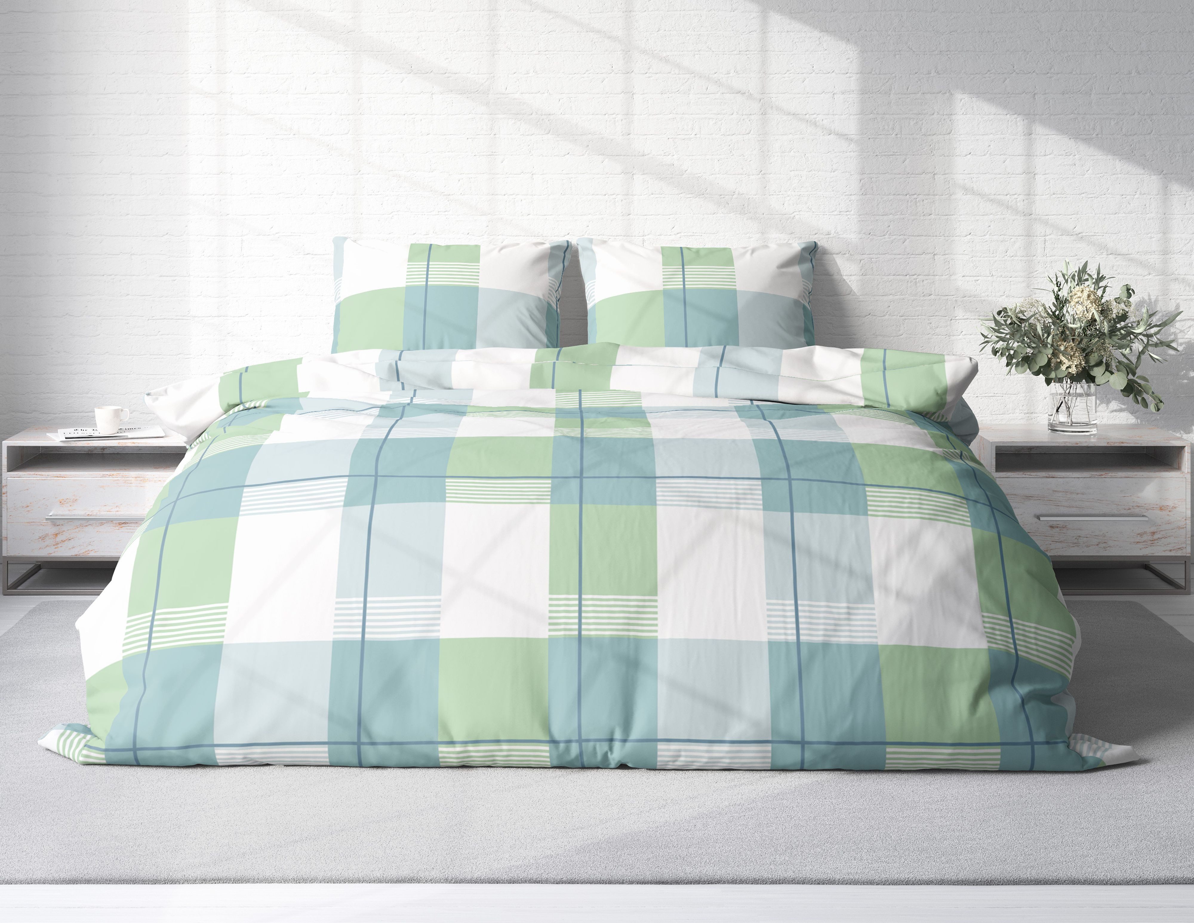 One Home Bettwäsche Modern, Biber, 3 günstig online kaufen