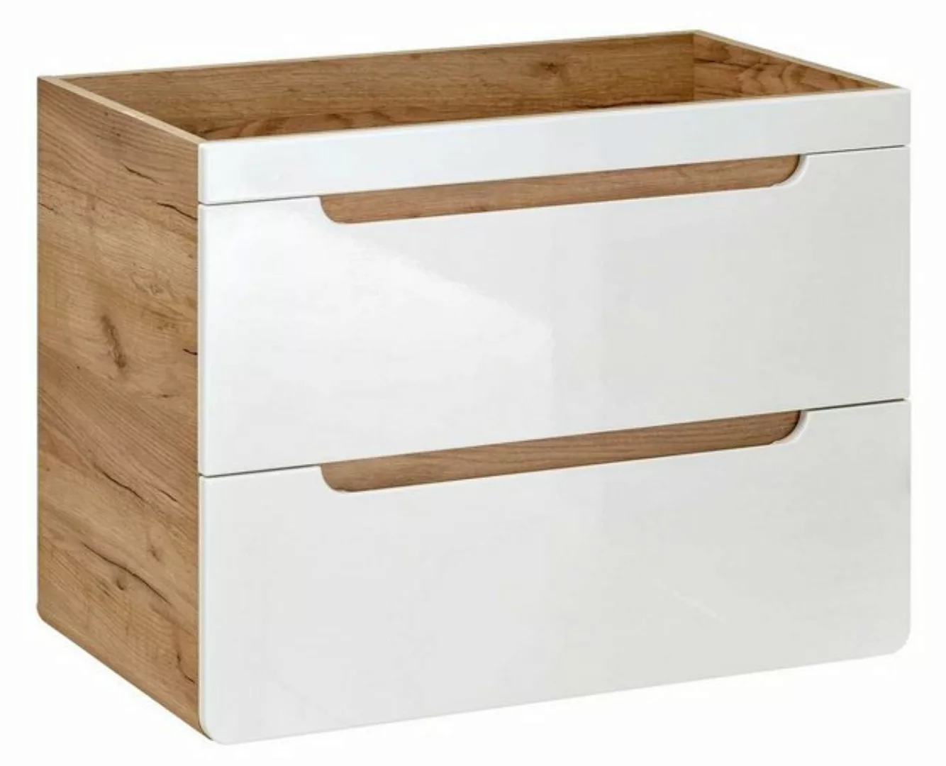 Feldmann-Wohnen Waschbeckenschrank Aruba (1-St) 80x46x59cm Farbe wählbar günstig online kaufen