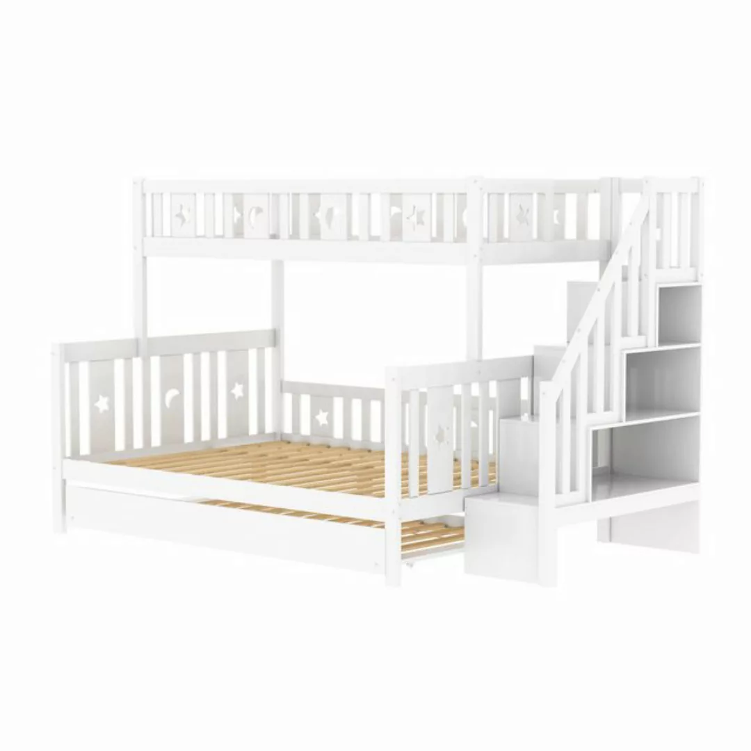 MODFU Etagenbett Kinderbett (Kinderbett 90*200/140*200cm, Etagenbett aus Ma günstig online kaufen