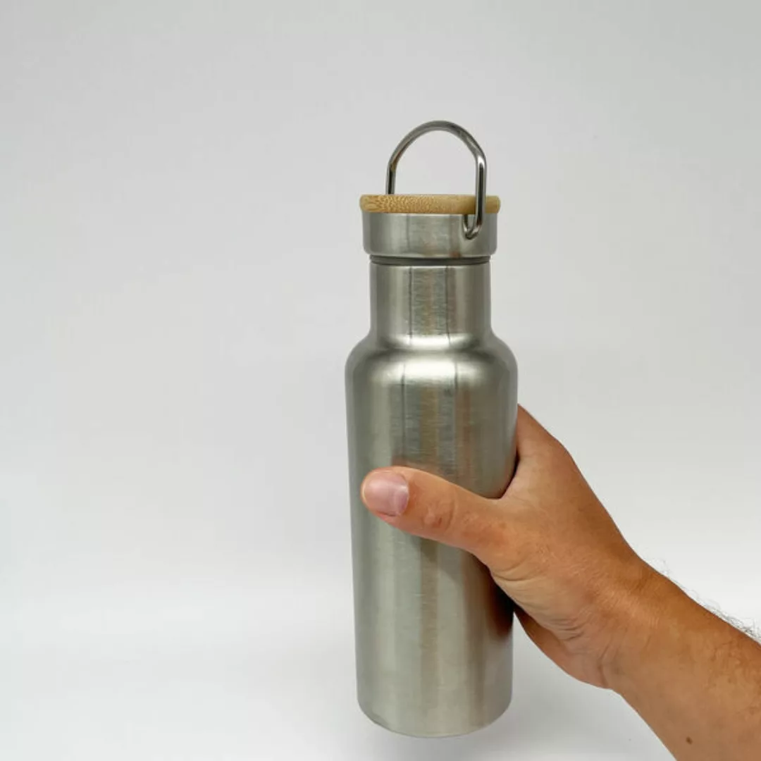 Auslaufsichere Thermo-trinkflasche Aus Edelstahl - 500ml - Bpa-frei günstig online kaufen