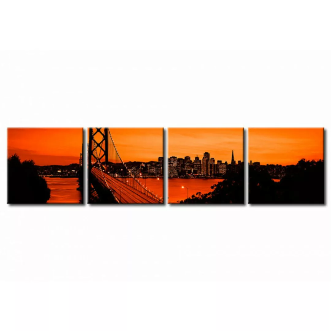 Wandbild Bay Bridge  XXL günstig online kaufen