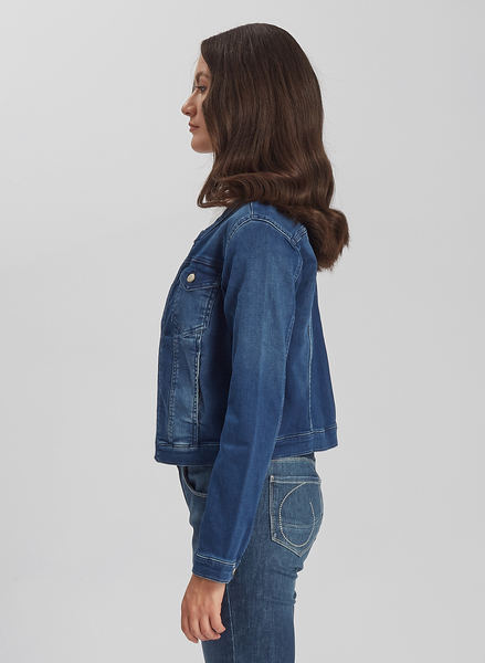Eva - Bolero Denim Jeans Jacke Aus Bio Baumwolle günstig online kaufen