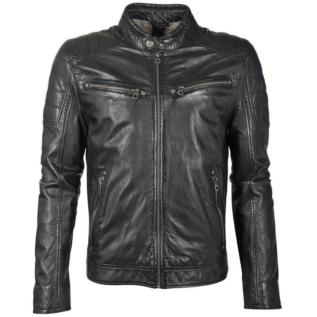 Gipsy Lederjacke GBDerry Herren Bikerjacke aus Lammnappa Leder günstig online kaufen