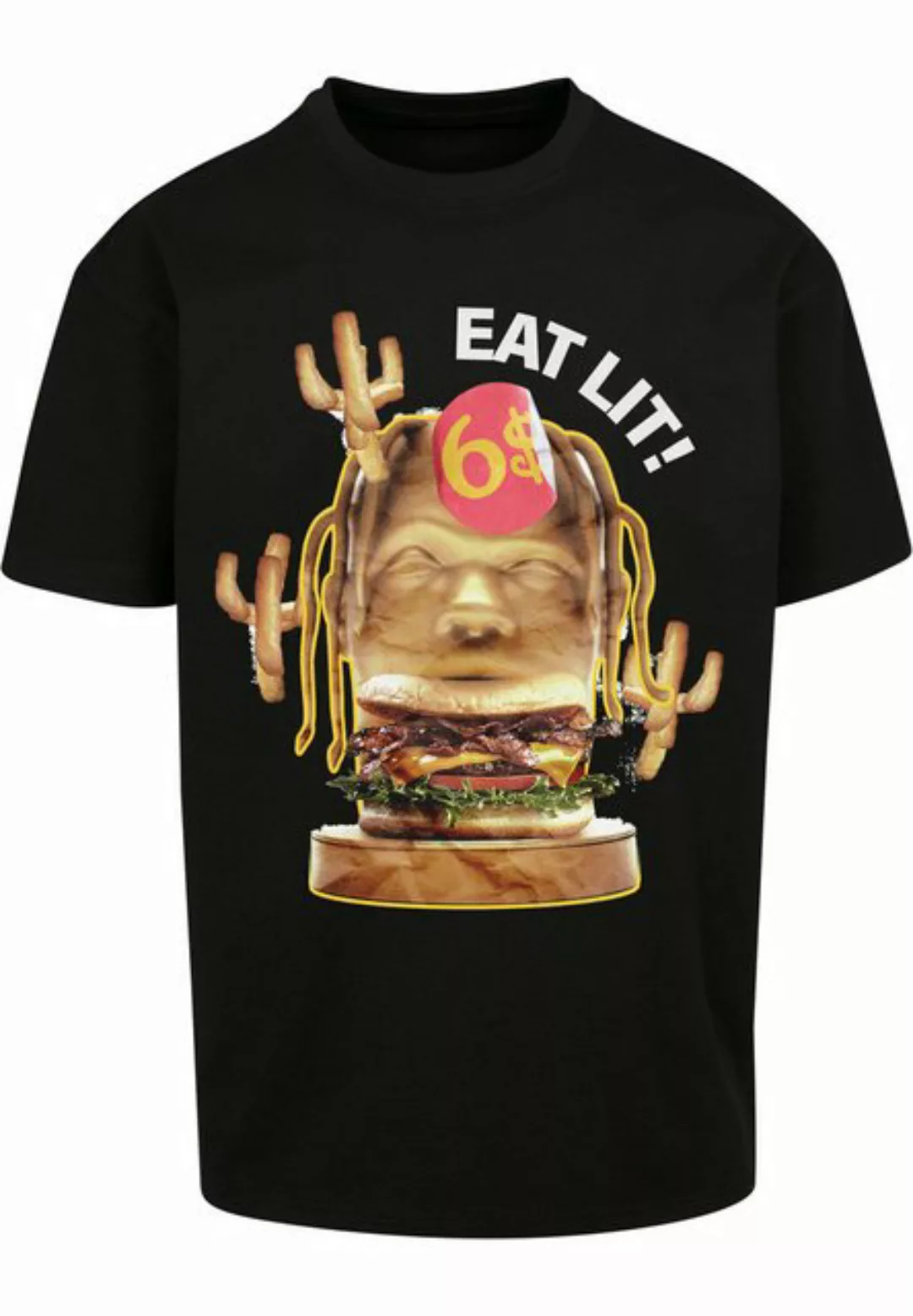 MisterTee T-Shirt MisterTee Unisex Eat Lit Oversize Tee (1-tlg) günstig online kaufen