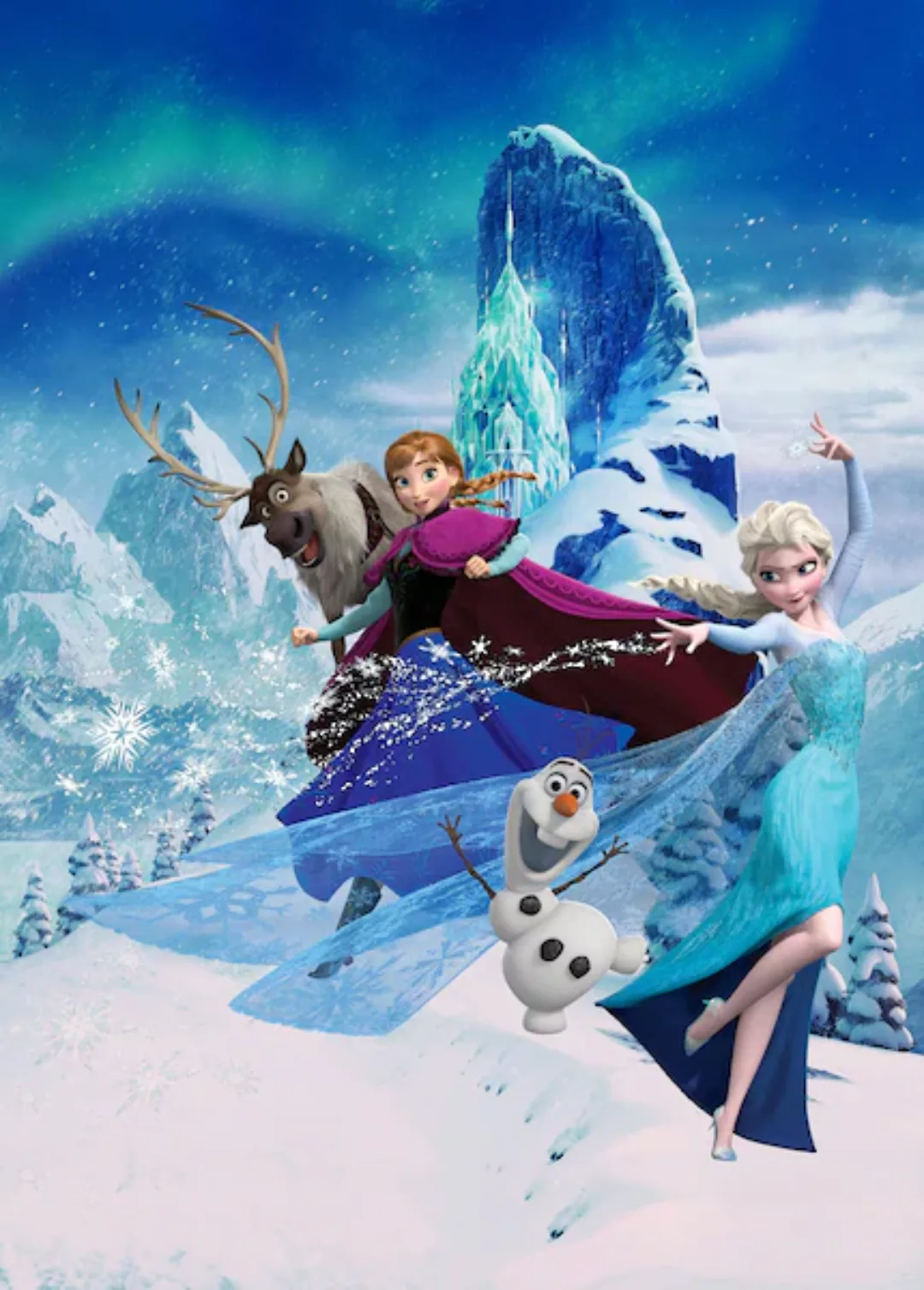 Komar Vliestapete »Frozen Elsas Magic« günstig online kaufen