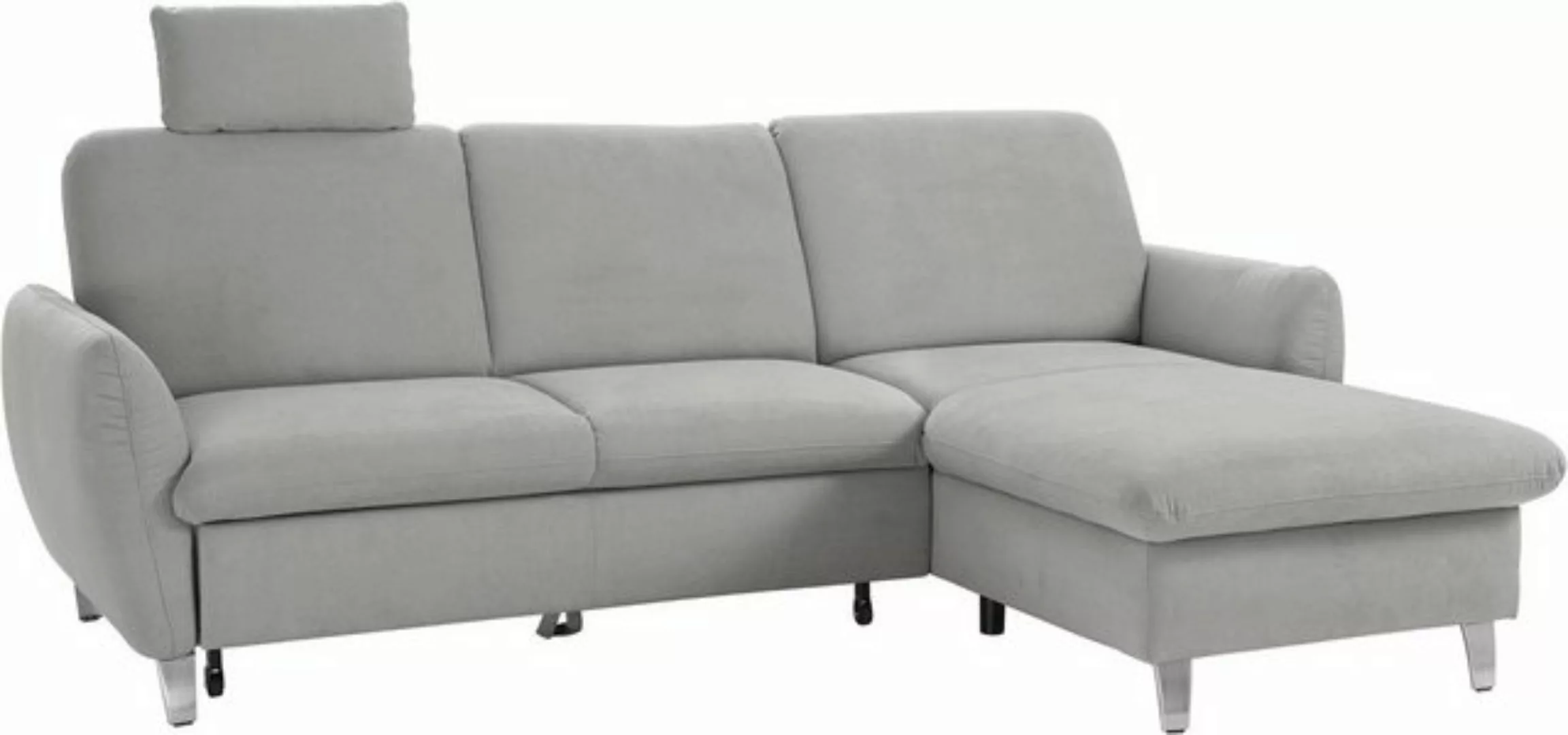 sit&more Ecksofa "Daytona L-Form", mit Federkern, einer Kopfstütze und wahl günstig online kaufen