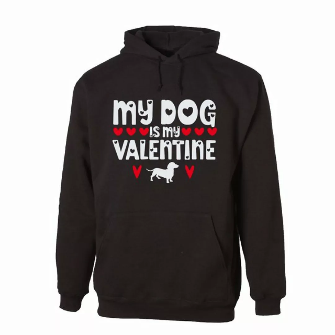 G-graphics Hoodie My Dog is my Valentine Unisex, mit Frontprint, für Hundel günstig online kaufen