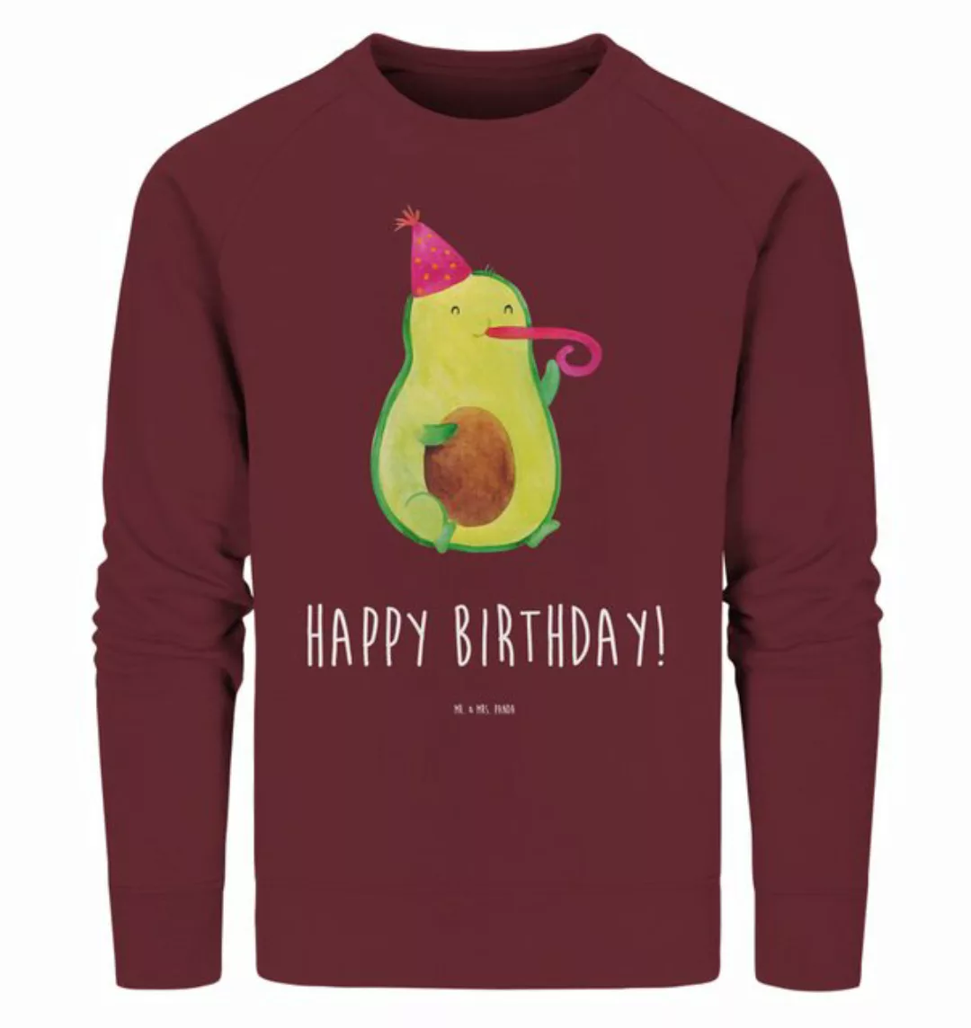 Mr. & Mrs. Panda Longpullover Größe S Avocado Geburtstag - Burgundy - Gesch günstig online kaufen