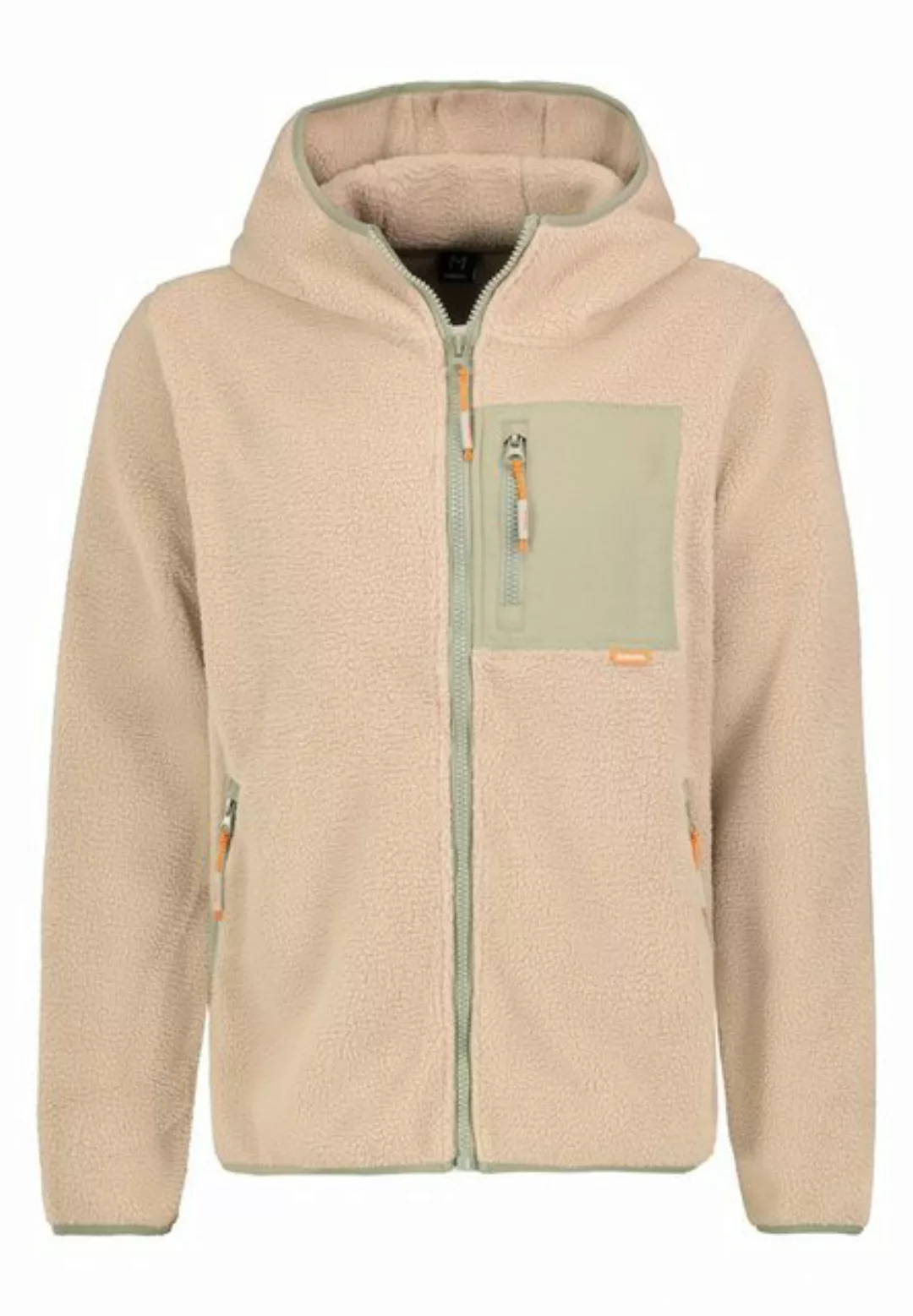 SUBLEVEL Fleecejacke Teddy Fleecejacke mit Kapuze günstig online kaufen