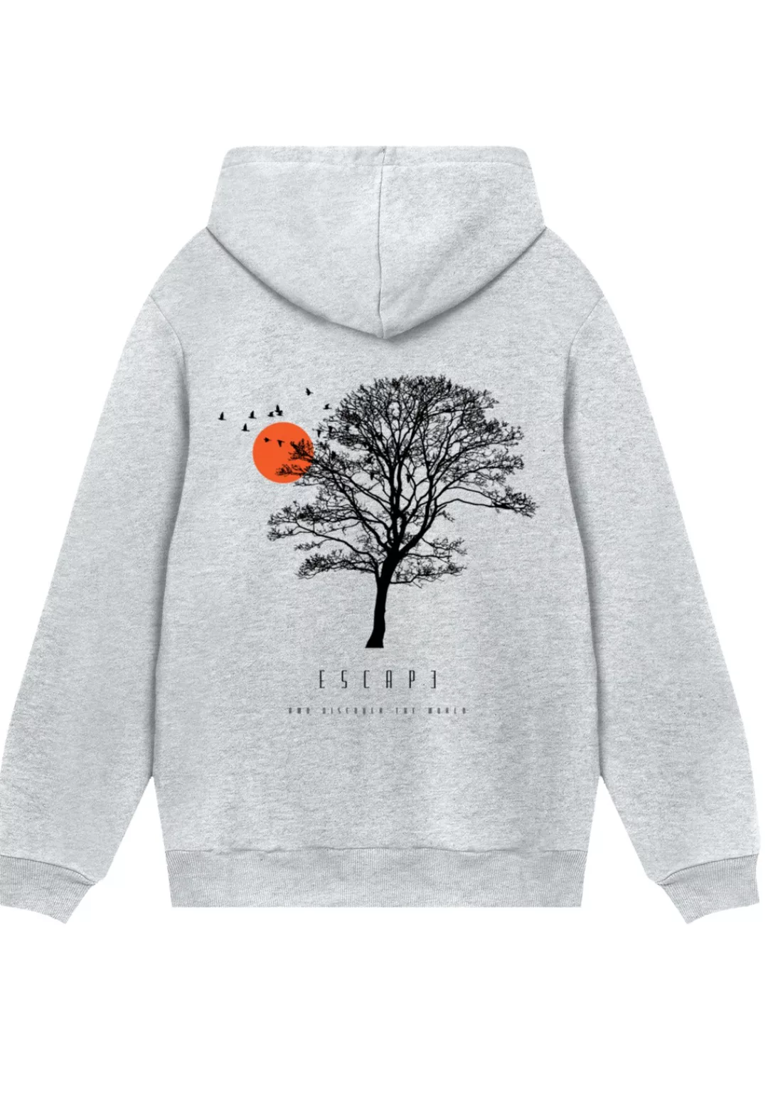 F4NT4STIC Kapuzenpullover "Escape Discover the World Tree Birds", Premium Q günstig online kaufen