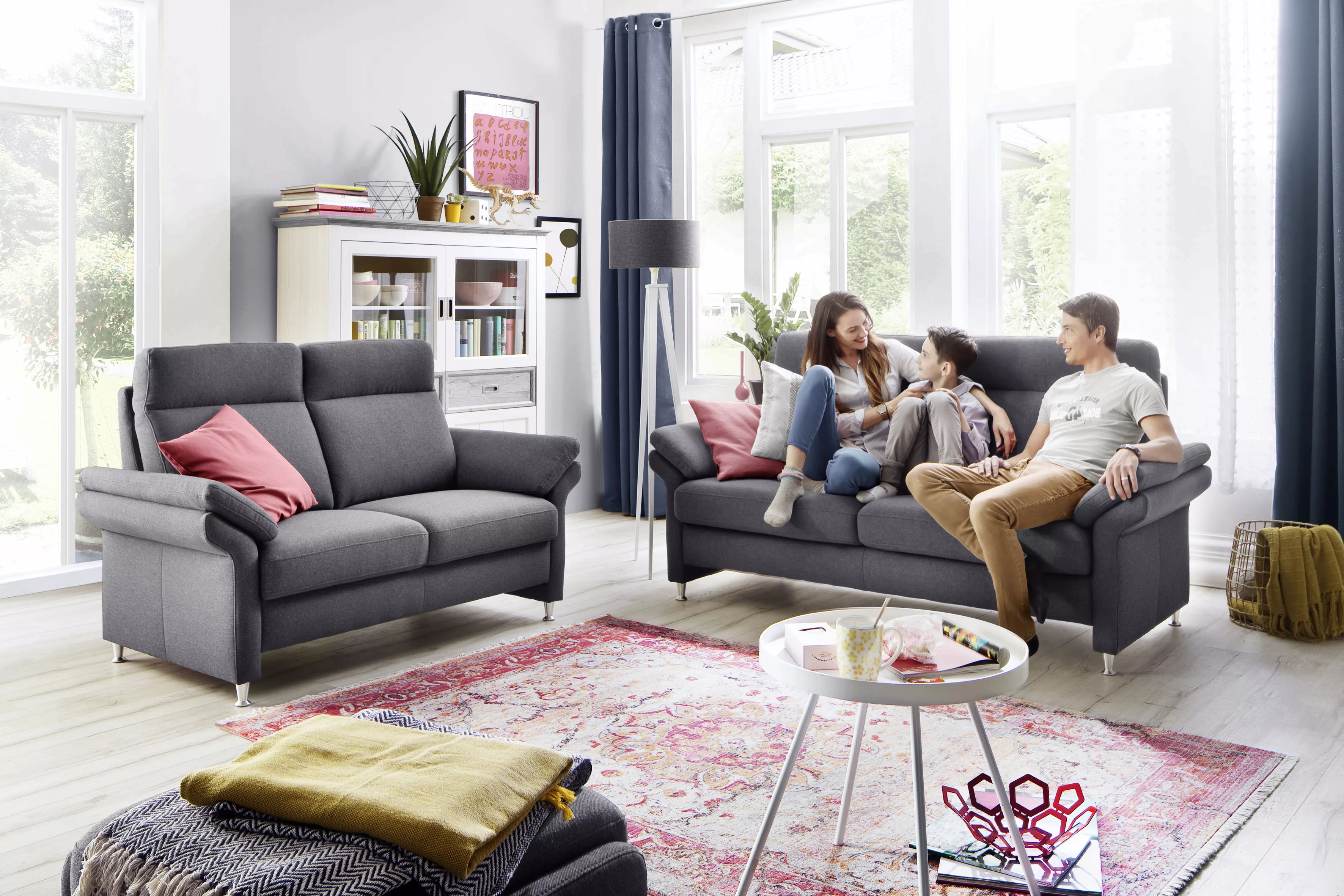 Home affaire 2-Sitzer »Mailand«, mit komfortablem Federkern-Sitz, wahlweise günstig online kaufen