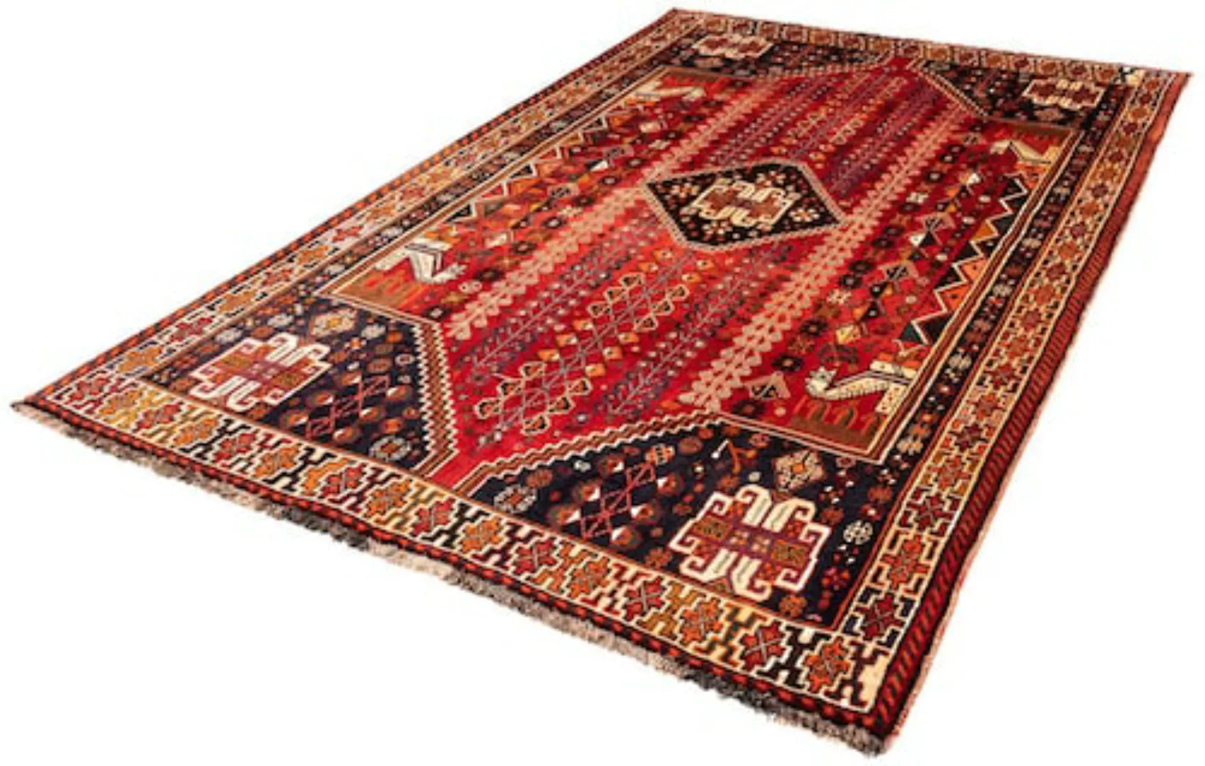 morgenland Wollteppich »Shiraz Medaillon 258 x 165 cm«, rechteckig günstig online kaufen