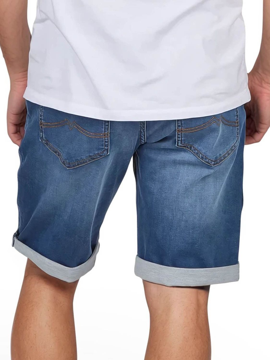 Mustang Jeans Shorts Herren Stretch Kurz Regular Fit Chicago Real X günstig online kaufen