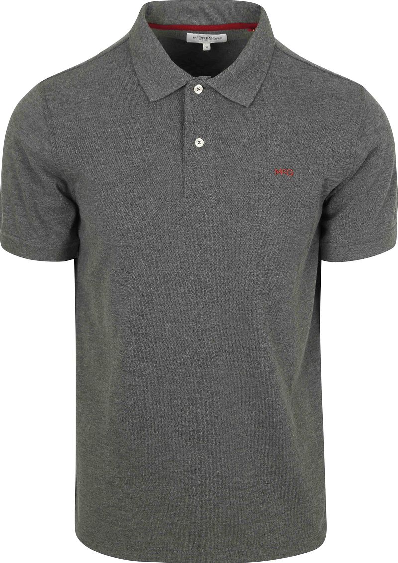 McGregor Piqué Poloshirt Anthrazit - Größe L günstig online kaufen