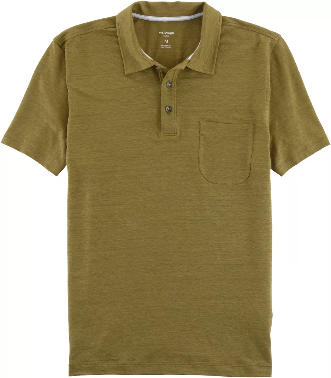 OLYMP Poloshirt "im Hemden-Look mit Leinen", in sommerlicher Casual-Optik günstig online kaufen