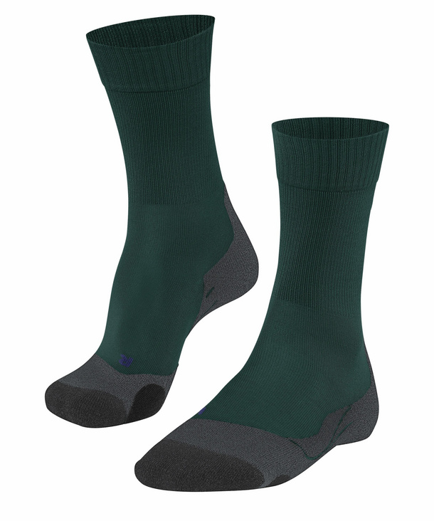 FALKE TK2 Cool Herren Wandersocken, 46-48, Grün, 16138-738505 günstig online kaufen