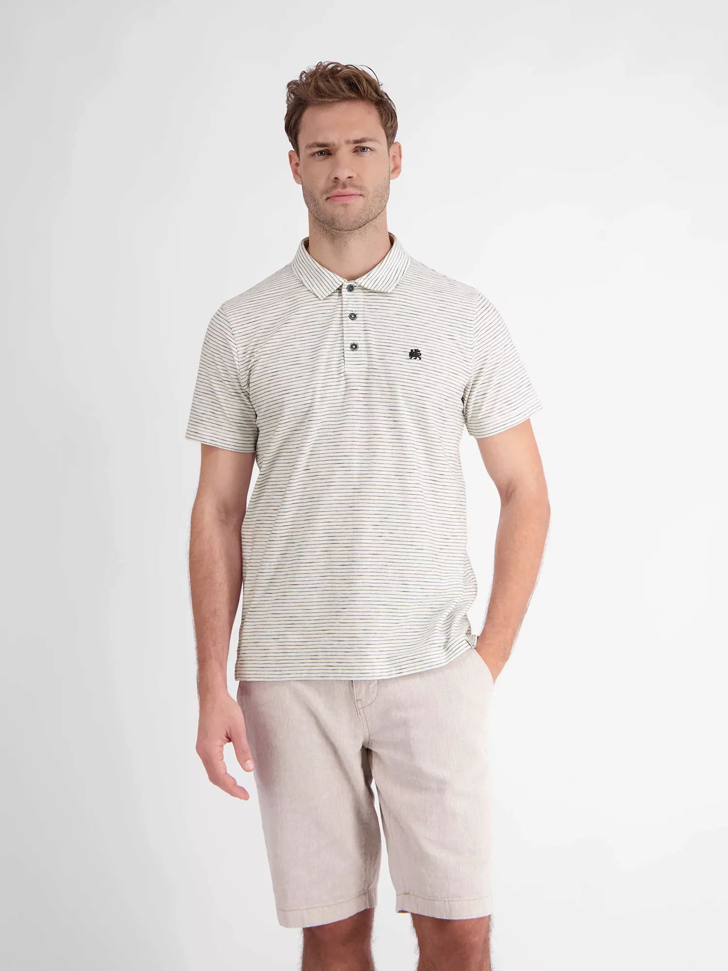 LERROS Poloshirt "LERROS Fineliner Poloshirt für Herren" günstig online kaufen