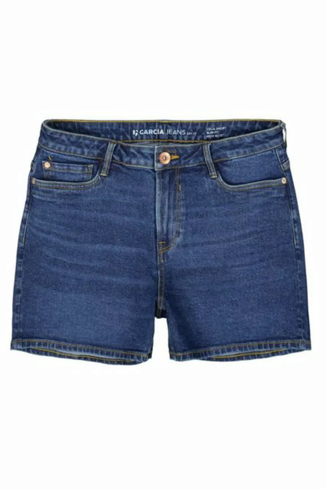 Garcia Bermudas Celia-slim fit In leichtem Used-Look günstig online kaufen