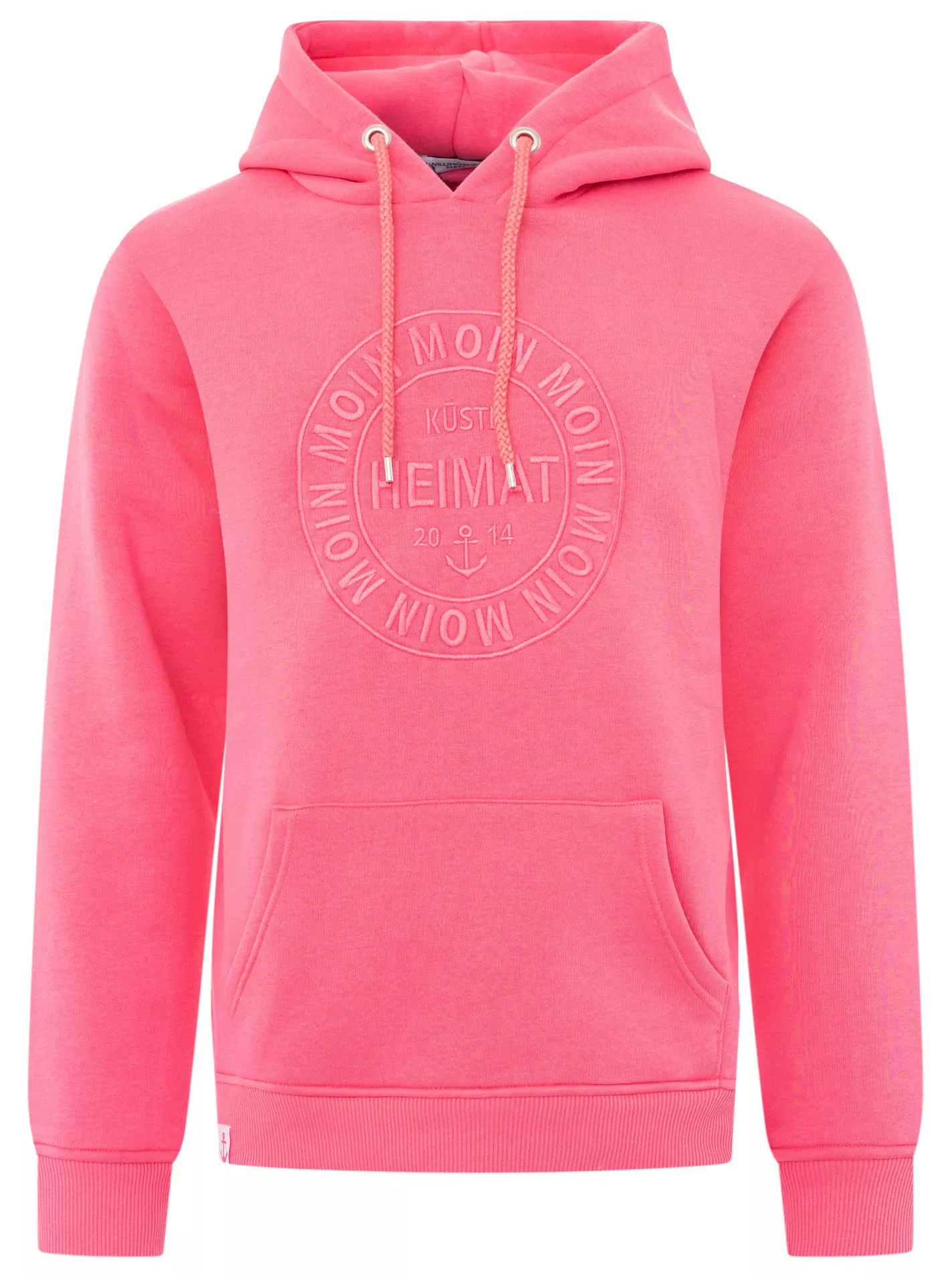 Zwillingsherz Hoodie ""Heimat 2014"", mit Fronttaschen und Kordel günstig online kaufen