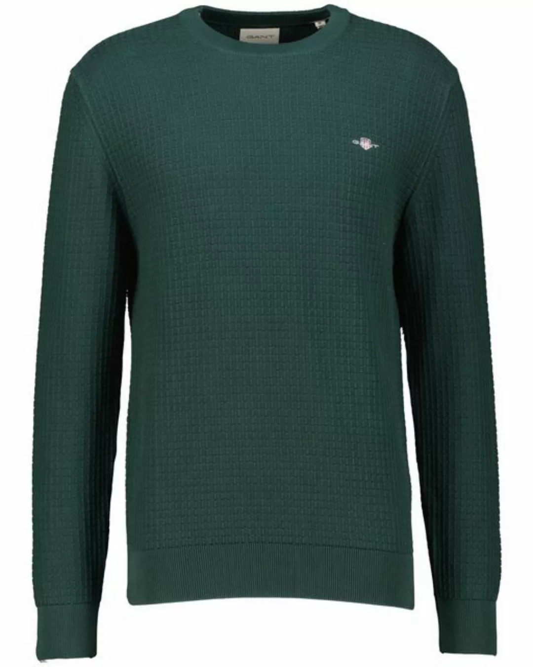 Gant Strickpullover Herren Strickpullover aus Bio-Baumwolle (1-tlg) günstig online kaufen